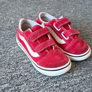 Kids Red vans Sneakers